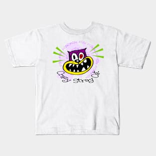 Crazy Stray Cat Kids T-Shirt